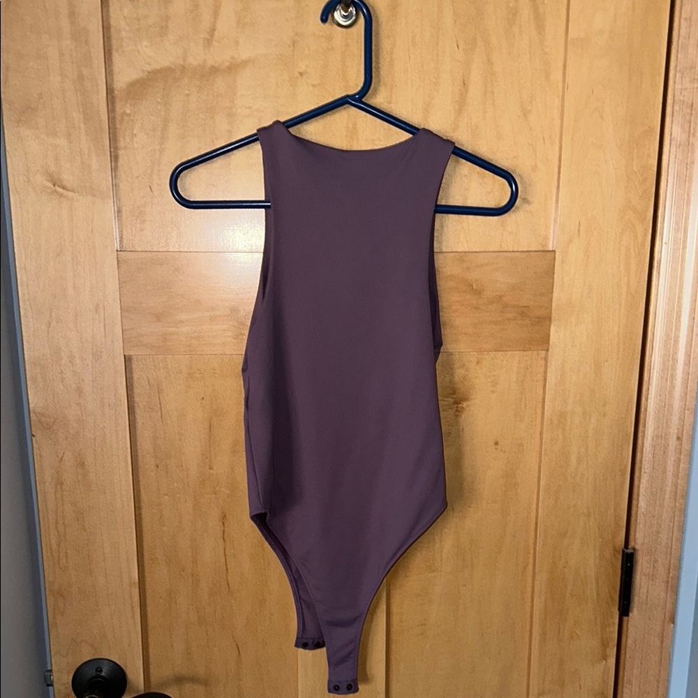 Zara Purple Sleeveless Bodysuit - Picture 3 of 3